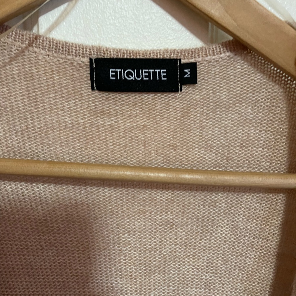 Color Block Duster Cardigan - Picture 5 of 5
